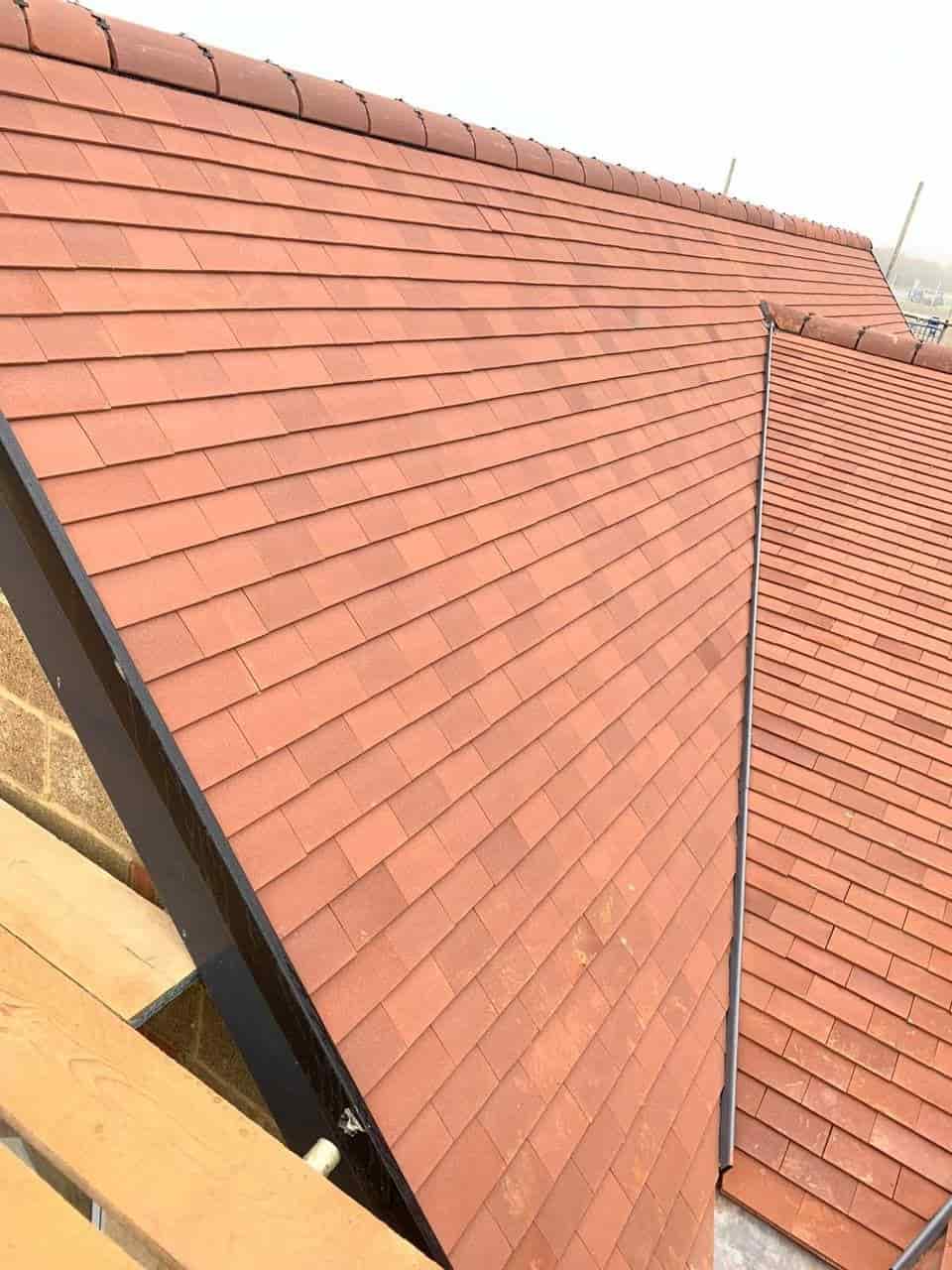 This is a photo of a new build roof in Tunbridge Wells. Installed by